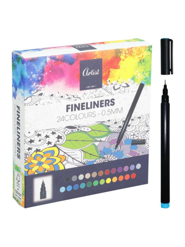 СЕТ 24 БР. ТЪНКОПИСЦИ