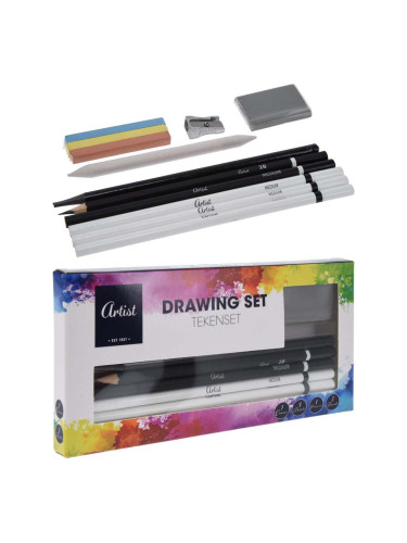 КОМПЛЕКТ ОТ 12 ЧАСТИ ЗА РИСУВАНЕ