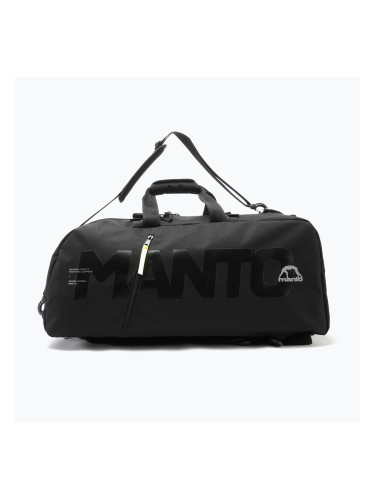 MANTO чанта за тренировки 2 в 1 Blackout черна MNB008_BLK