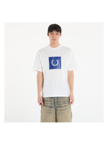 Тениска FRED PERRY Box Graphic T-Shirt Snow White M