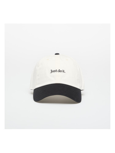 Шапка Nike Club Unstructured JDI Cap Sail/ Black/ Black Universal