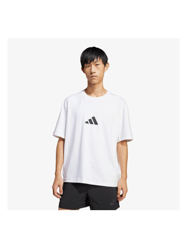 Тениска adidas Z.N.E. Loose-Fit T-Shirt White L