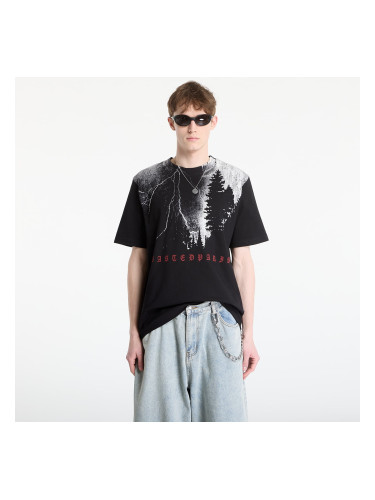 Тениска Wasted Paris M Black Hill Black S