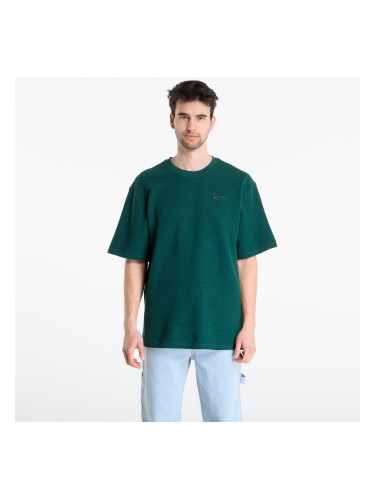 Тениска Karl Kani Signature Waffle T-Shirt Green S