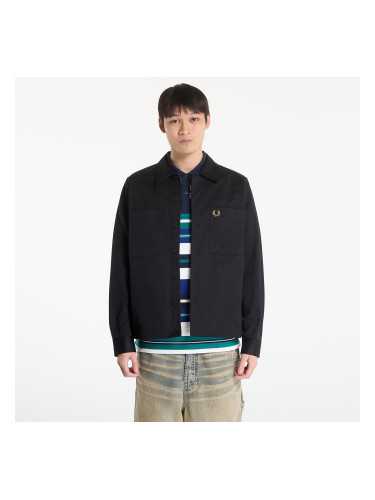 Риза FRED PERRY Twill Overshirt Black XL
