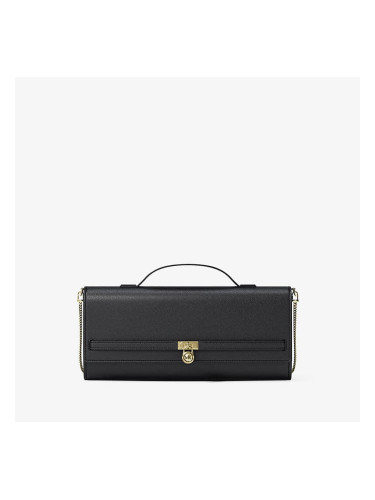 Michael Kors Hamilton Moderne Medium Leather Convertible Clutch Black Universal