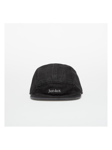 Шапка Nike Fly Unstructured Denim Cap Black/ Black/ White Universal
