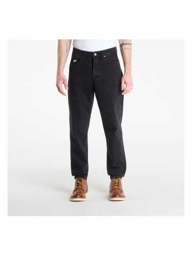 Дънки Karl Kani Small Signature Tapered Five Pocket Denim Black 32