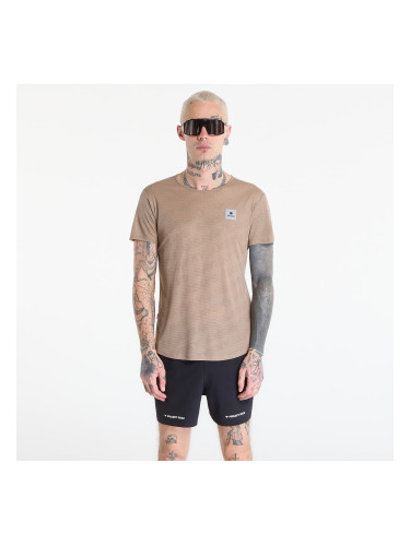 Тениска SAYSKY Reactive Flow T-shirt Dark Beige Logo L