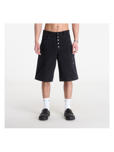 Къси панталони ROA Ash Canvas Shorts Washed Black L