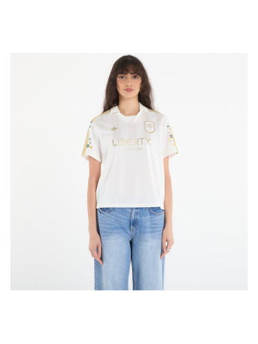 Тениска adidas X Liberty London Jersey Off White/ Ice Purple M