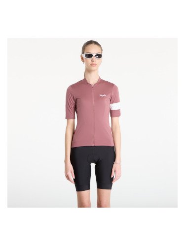 Джърси Rapha Women's Core Jersey Rose Brown/ White M