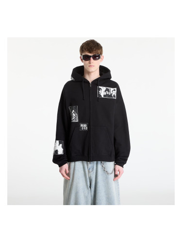 Суитшърт Wasted Paris M Taunt Boxy Zip Hoodie Black M