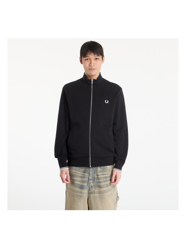 Суитшърт FRED PERRY Zip Through Sweatshirt Black L