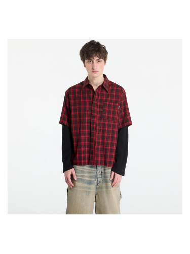 Риза Wasted Paris M Tartan Age Shirt Fire Red/ Black M