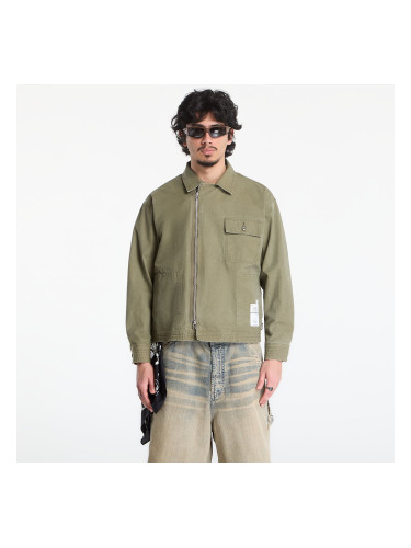 Риза NEIGHBORHOOD Zip Field Shirt Ls Olive Drab M