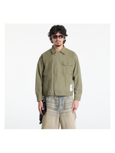 Риза NEIGHBORHOOD Zip Field Shirt Ls Olive Drab M