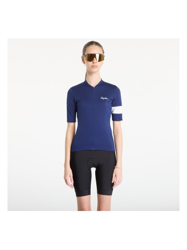 Джърси Rapha Women's Core Jersey Blue/ White Stripe XS