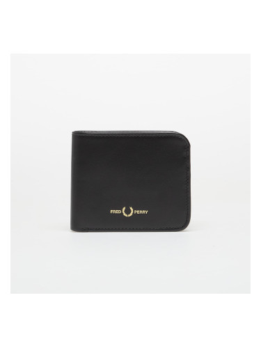 Портфейл FRED PERRY Smooth Leather Billfold Wallet Black Universal