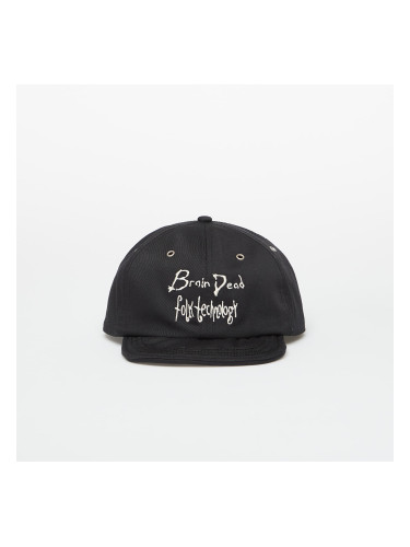 Шапка Brain Dead Folk Technology Wire Brim 6 Panel Hat Black Universal