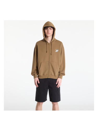 Суитшърт Prosto Zip Hoodie Damage Target Beige L