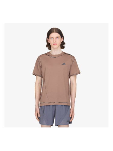 Тениска adidas Adi365 Sftm Running Unitefit T-Shirt UNISEX Trace Brown L