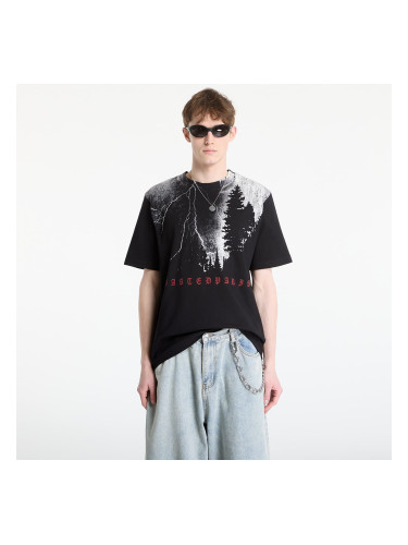 Тениска Wasted Paris M Black Hill Black L