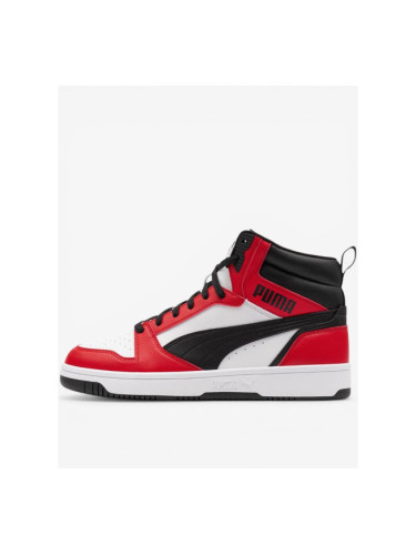 PUMA Rebound V6 Shoes White/Red