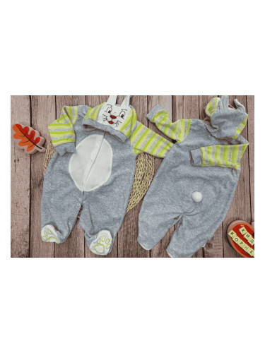 Бебешки ромпър и шапка Bunny