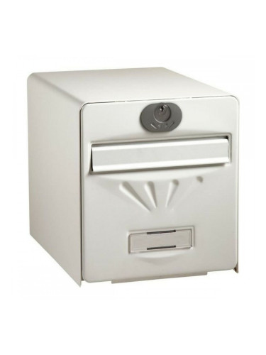 Ключ за пощенска кутия Burg-Wachter   Бял Неръждаема стомана Кристал Поцинкована Стомана 36,5 x 28 x 31 cm