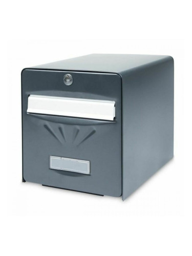 Ключ за пощенска кутия Burg-Wachter   Сив Антрацит Неръждаема стомана Кристал Поцинкована Стомана 28 x 36,5 x 31 cm