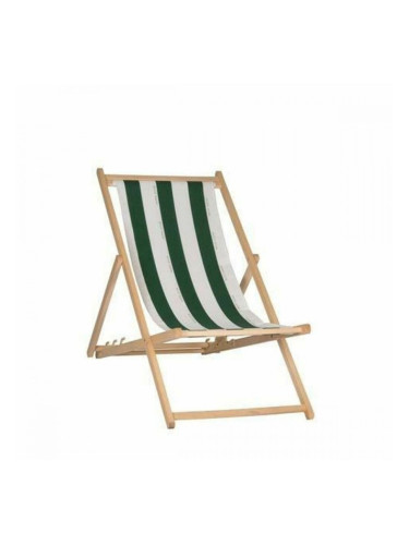 Lamamistool Jardin Prive Cancale Райета Бял/Зелен букова дървесина (132 x 55 x 35 cm)