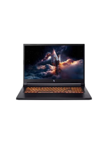 КОМБИНАЦИЯ С ПОДАРЪК Acer Nitro V 17 AI ANV17-41-R14D 17.3" FHD IPS AMD Ryzen R7 260 16GB RAM 1TB SSD NVIDIA RTX 4050 6GB Win11Home BG kbd - Obsidian Black + Acer 15.6" Nitro Gaming Backpack - Black