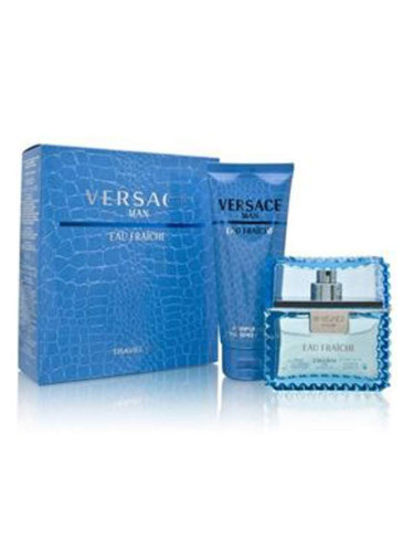 Versace Man Eau Fraiche Комплект за мъже EDT тоалетна вода 30ml + душ гел 50 ml
