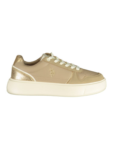 Дамски бежови маратонки US Polo Assn.