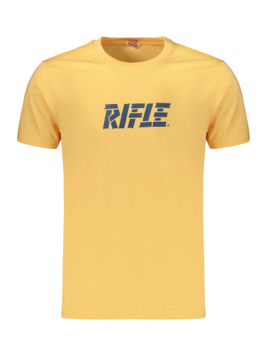 Мъжка тениска с къс ръкав RIFLE в оранжево