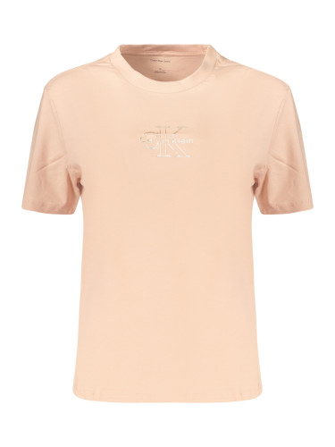 CALVIN KLEIN WOMEN'S SHORT-SLEEVE T-SHIRT PINK