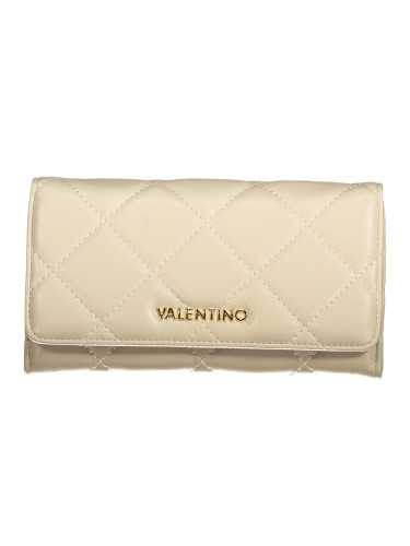 Дамски бежов портфейл Valentino