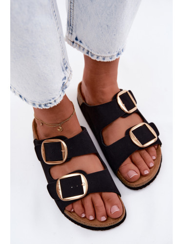 Дамски сандали с коркова каишка Lee Cooper