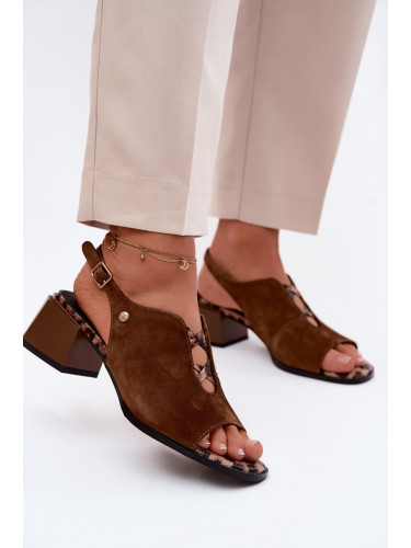 Дамски сандали на ток Maciejka