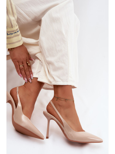 Дамски сандали на висок ток Calera