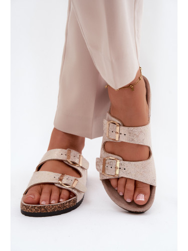 Дамски чехли Boto с метални детайли