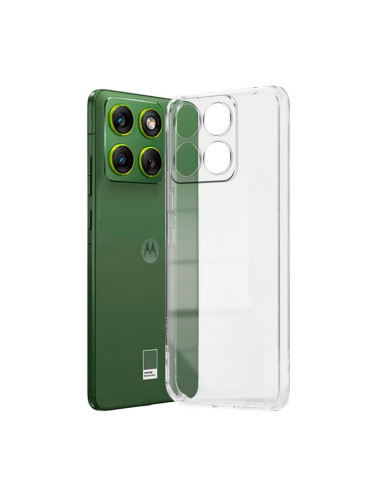 Силиконов кейс MBX 2mm, За Motorola Edge 70, Прозрачен