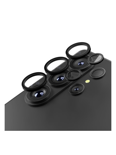 Etteri протектор метални рингове за задна камера за Samsung Galaxy S26 Ultra, черен