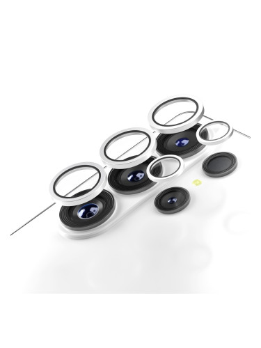 Etteri протектор метални рингове за задна камера за Samsung Galaxy S26 Ultra, сребрист