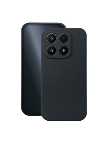 Силиконов кейс bSmart Silicone Soft Cover, За Xiaomi 17, Черен