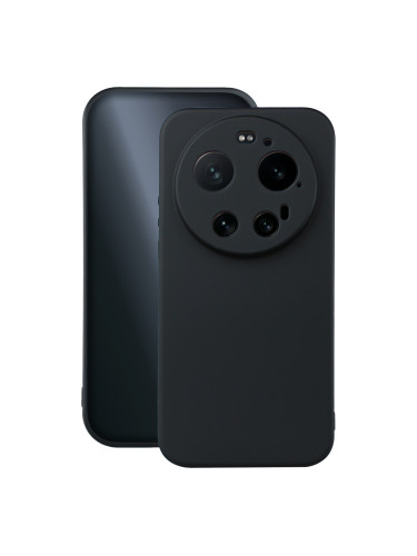 Силиконов кейс bSmart Silicone Soft Cover, За Xiaomi 17 Ultra, Черен