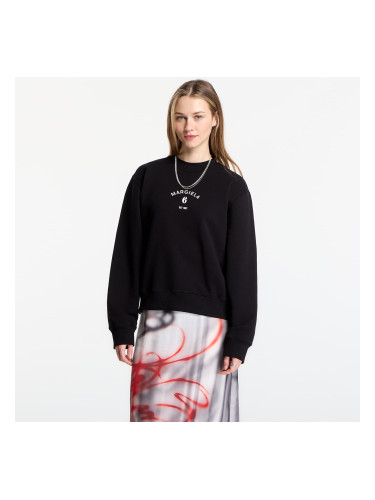 Суитшърт MM6 Signature Jersey Sweatshirt Black M