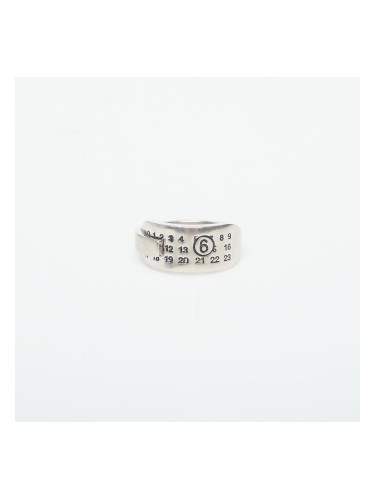 Пръстен MM6 Ring Brushed Palladio L