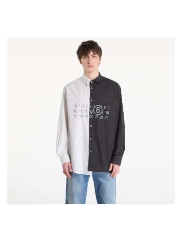 Риза MM6 Long-Sleeved Shirt Black 46